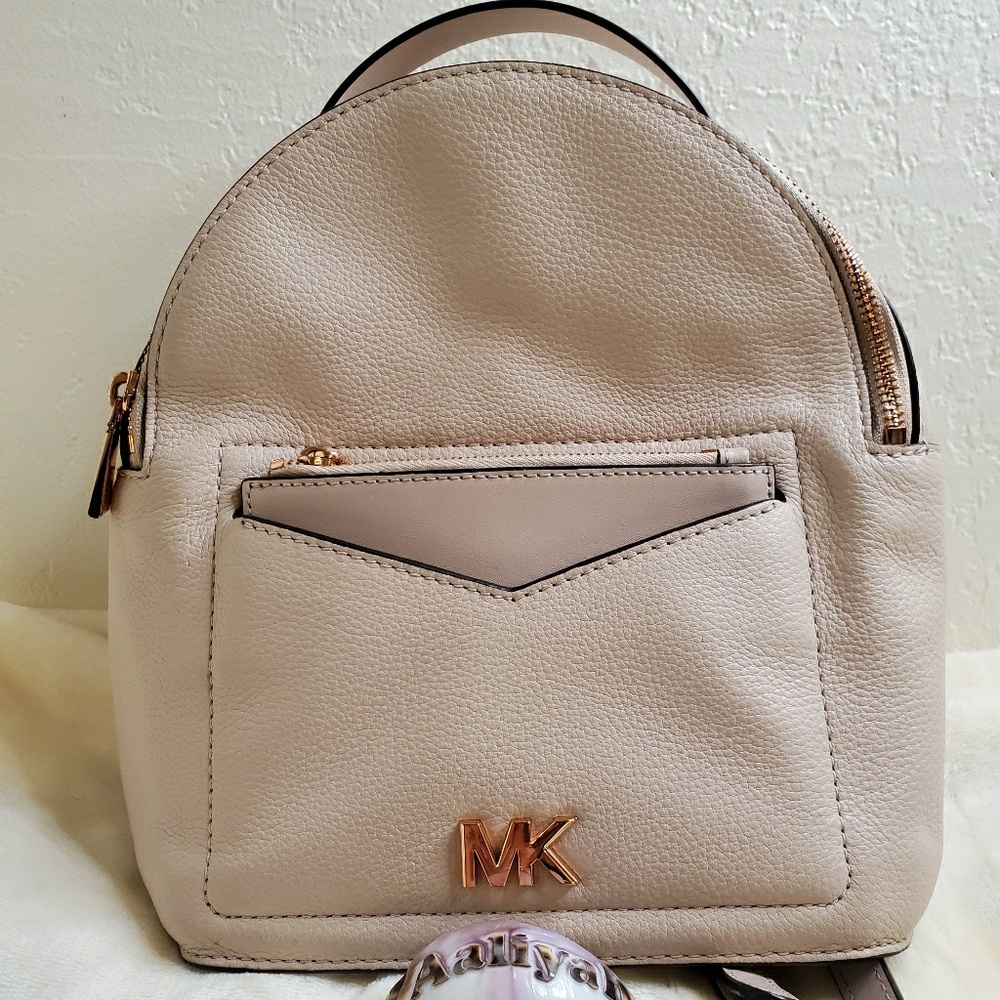 Authentic Michael Kors Pink Jessa Backpack